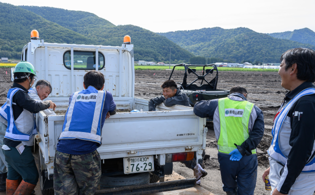 休憩中の雰囲気